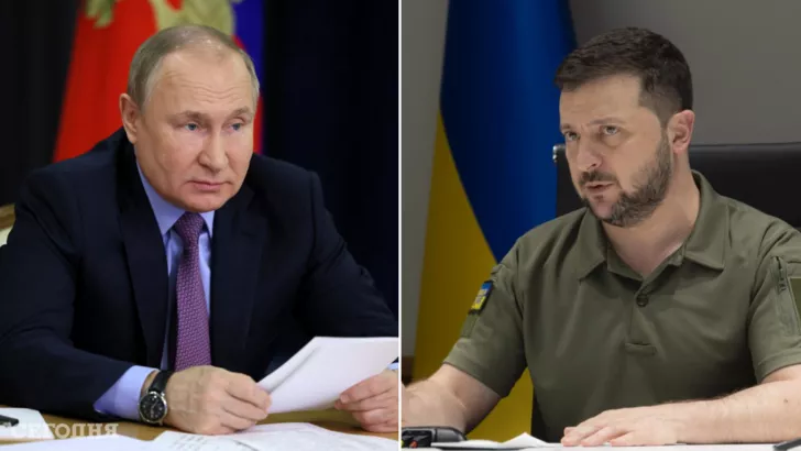 Владимир Путин, Владимир Зеленский